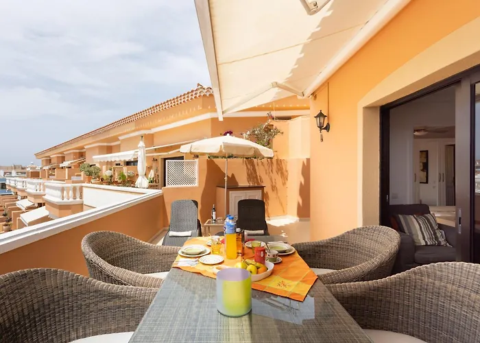 Exclusive Penthouse Playa Vistas 5 Close To Sea And Beach, Aircondition For A Fee, Wifi, Terrace, Heated Pool *