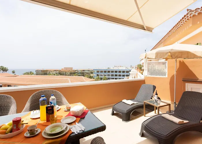 Appartement Exclusive Penthouse Playa Vistas 5 Close To Sea And Beach, Aircondition For A Fee, Wifi, Terrace, Heated Pool